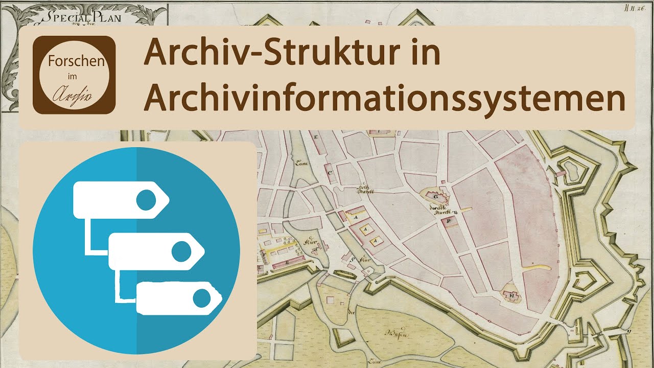 Struktur eines Archivs im Archivinformationssystem erklärt
