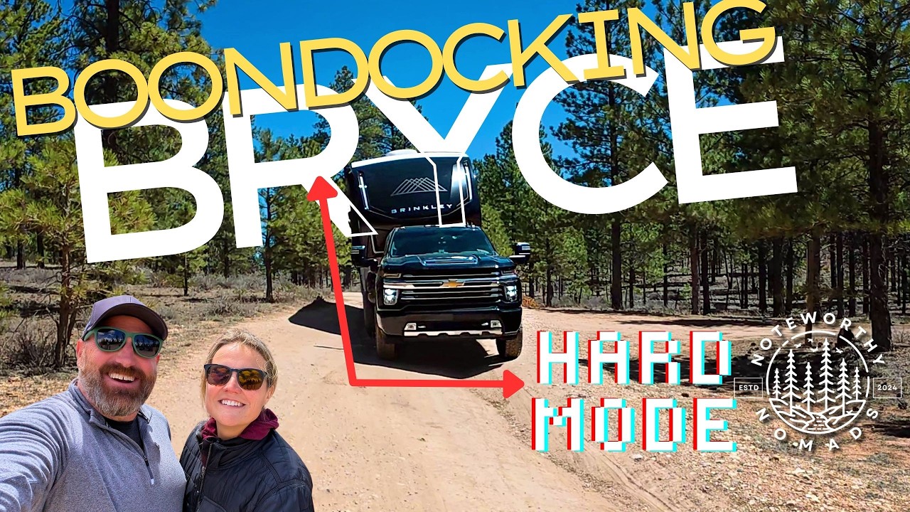 We Shouldn’t Have Taken This Road – RVing Bryce Canyon the Hard Way 🚐🪓