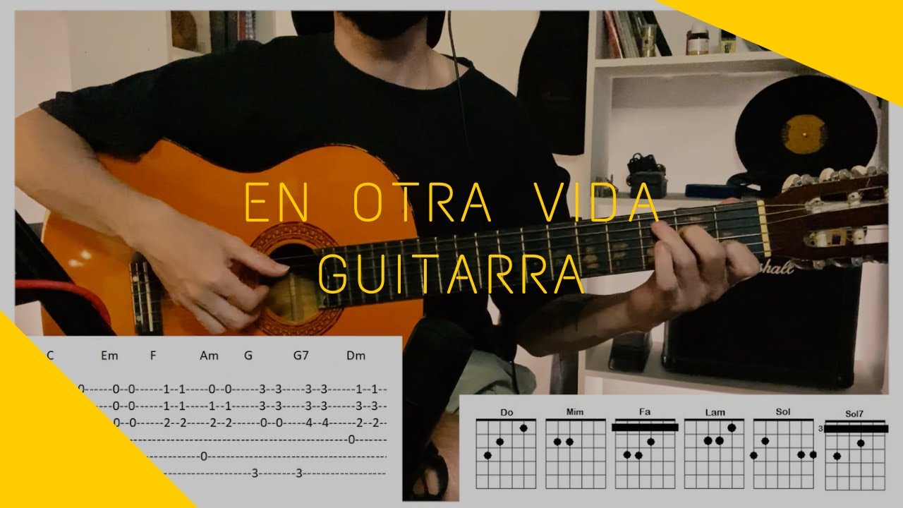 GUITARRA | En otra vida - Yami Safdie ,  Lasso ( cover/tutorial) Martin Lopez