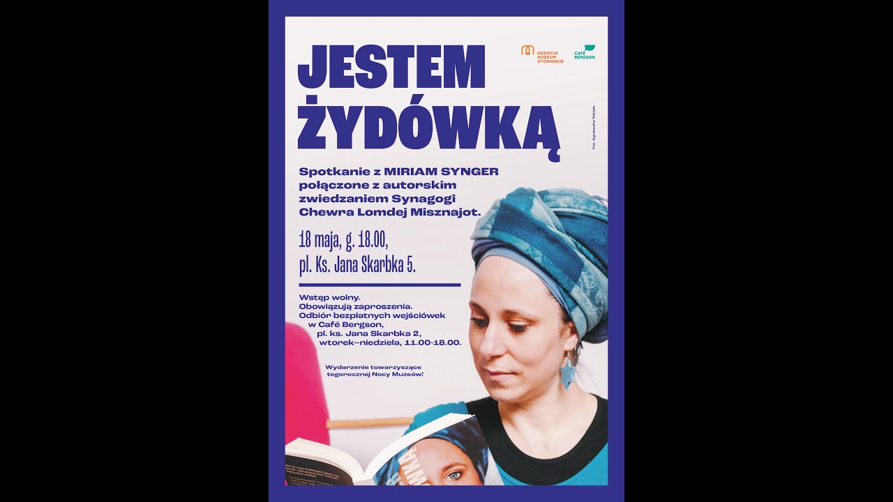 Spotkanie z Miriam Synger w synagodze Chewra Lomdej Misznajot w Oświęcimiu (18.05.2023 r.)