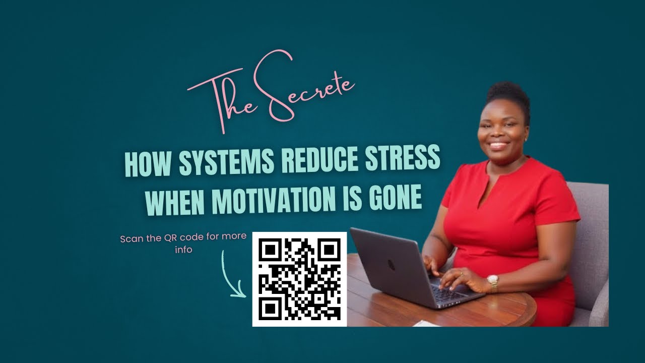 How Systems Reduce Stress When Motivation Is Gone
