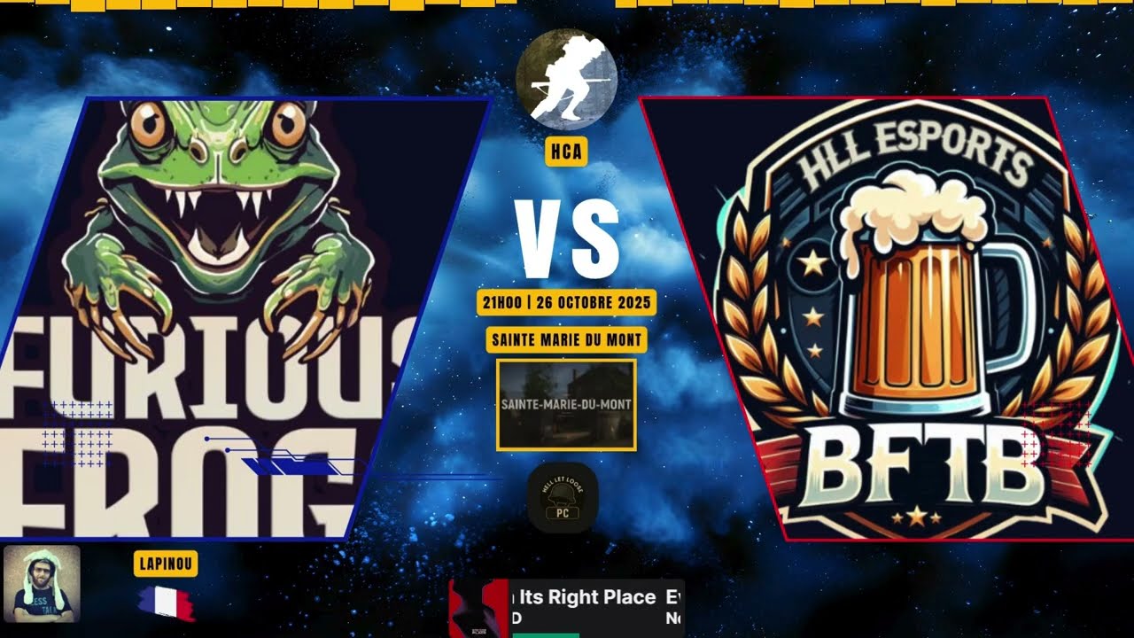 Match HCA ÉPIQUE ! La défaite 3-2 de Furious Frog face à BFTB sur SMDM - AA Network (49v49)