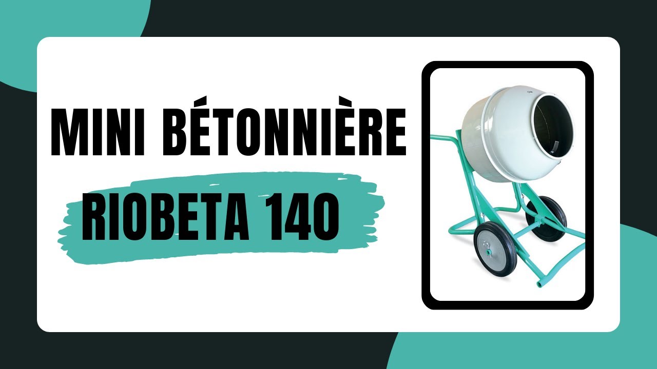 Mini Betonniere IMER RIOBETA 140