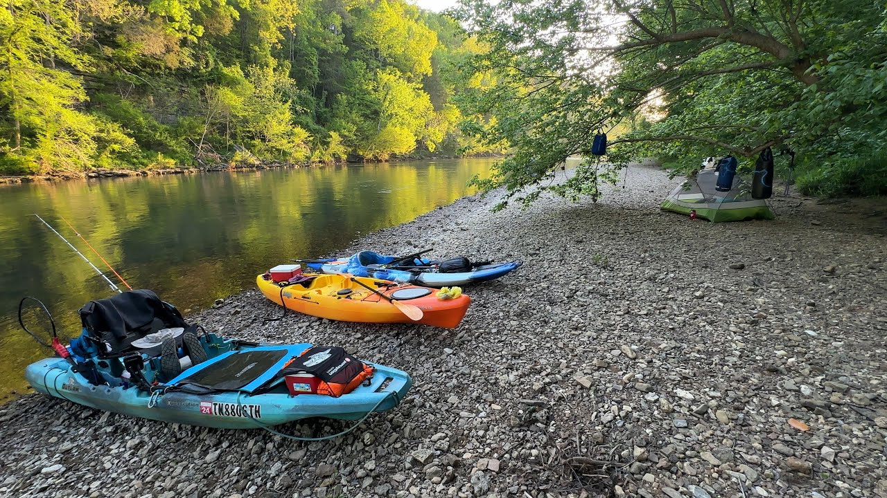 Unforgettable River Kayak Camping Trip in Tennessee: Camping, Fishing, Kayaking, and Relaxation