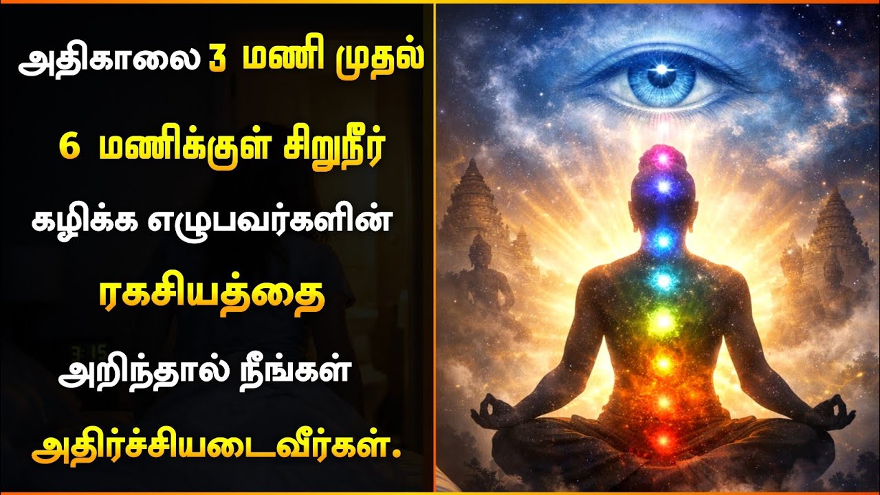 ஏன் அதிகாலை 3–6 மணிக்குள் தூக்கம் கலைகிறது? | பிரம்ம முகூர்த்தத்தின் மறைந்த ரகசியம்