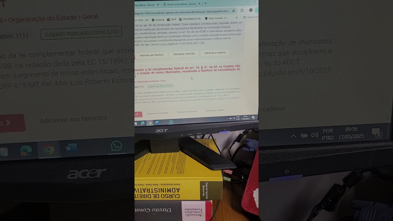 como revisar jurisprud&ecirc;ncia #enac