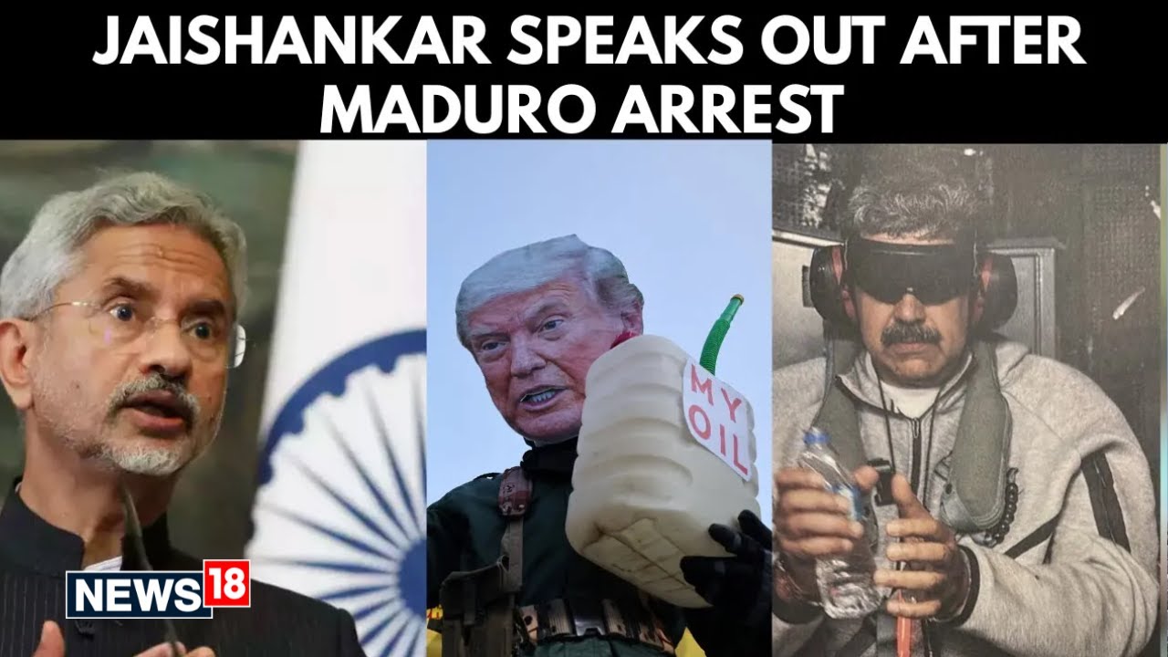 'We're Concerned...' Must Watch: EAM Jaishankar on Venezuela Crisis After Maduro Arrest | N18G