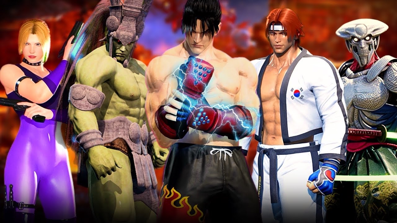 Tekken 3 Story Remastered - All Characters