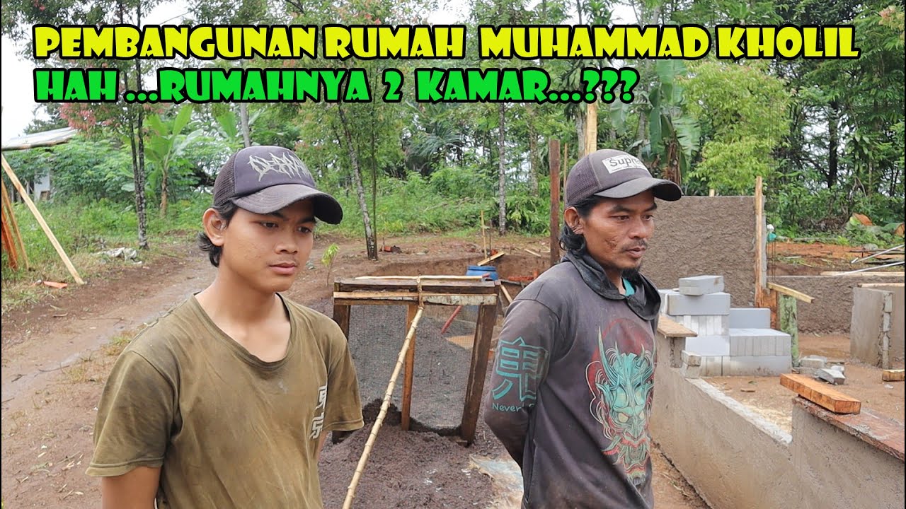 Perkembangan Pembangunan Rumah Muhammad Kholil. 2 Kamar Atau 3 Kamar Nih Maunya...???