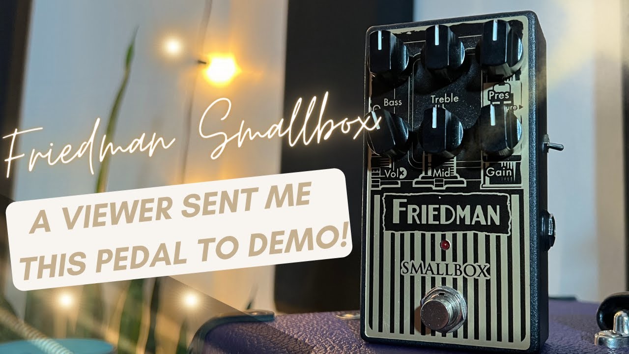 Trying out the Friedman Smallbox.