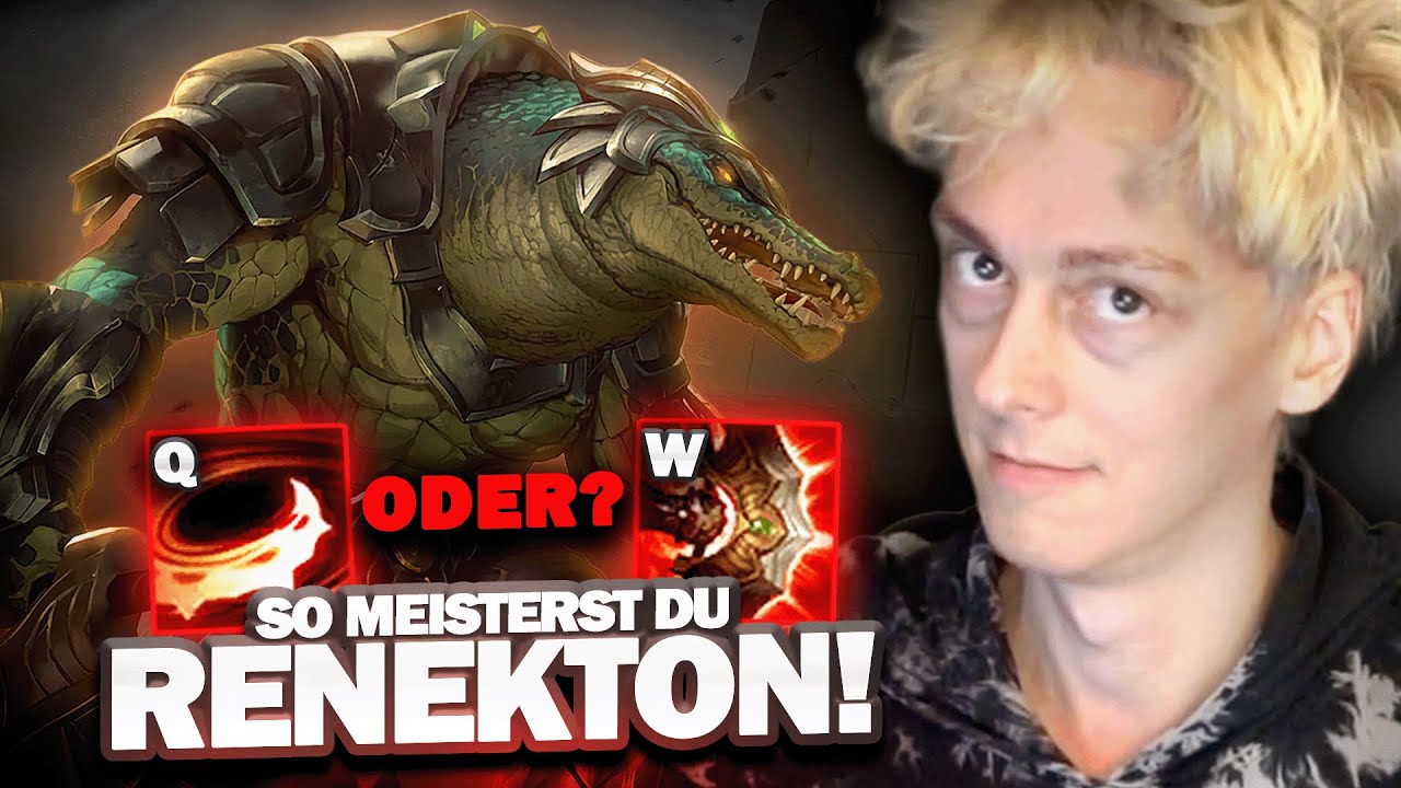 Wann MAXED man eigentlich Q und wann W auf Renekton?