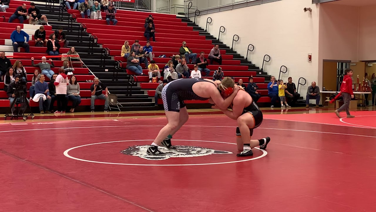 285 lbs FINAL GIT Jake Bever, Ashland vs Matt Holman, CVCA
