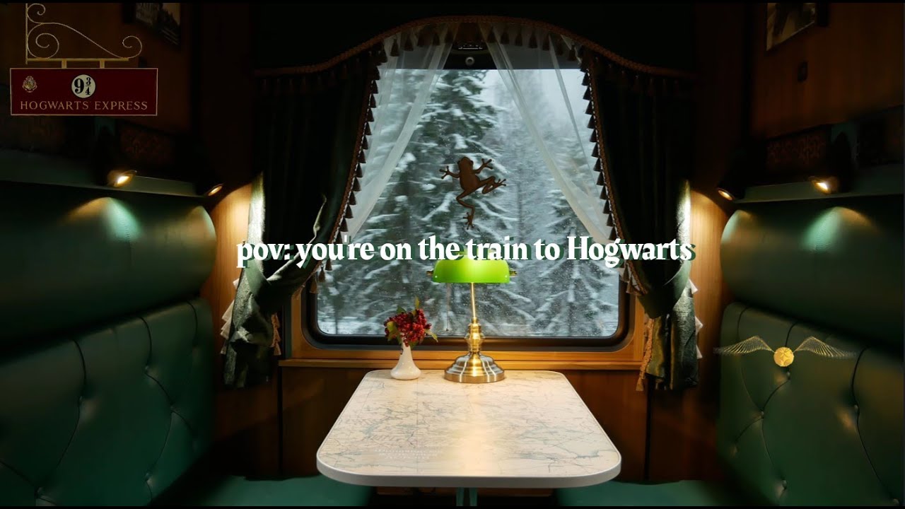 pov: you're on the train to Hogwarts // Harry Potter themed cinematic ambiance playlist