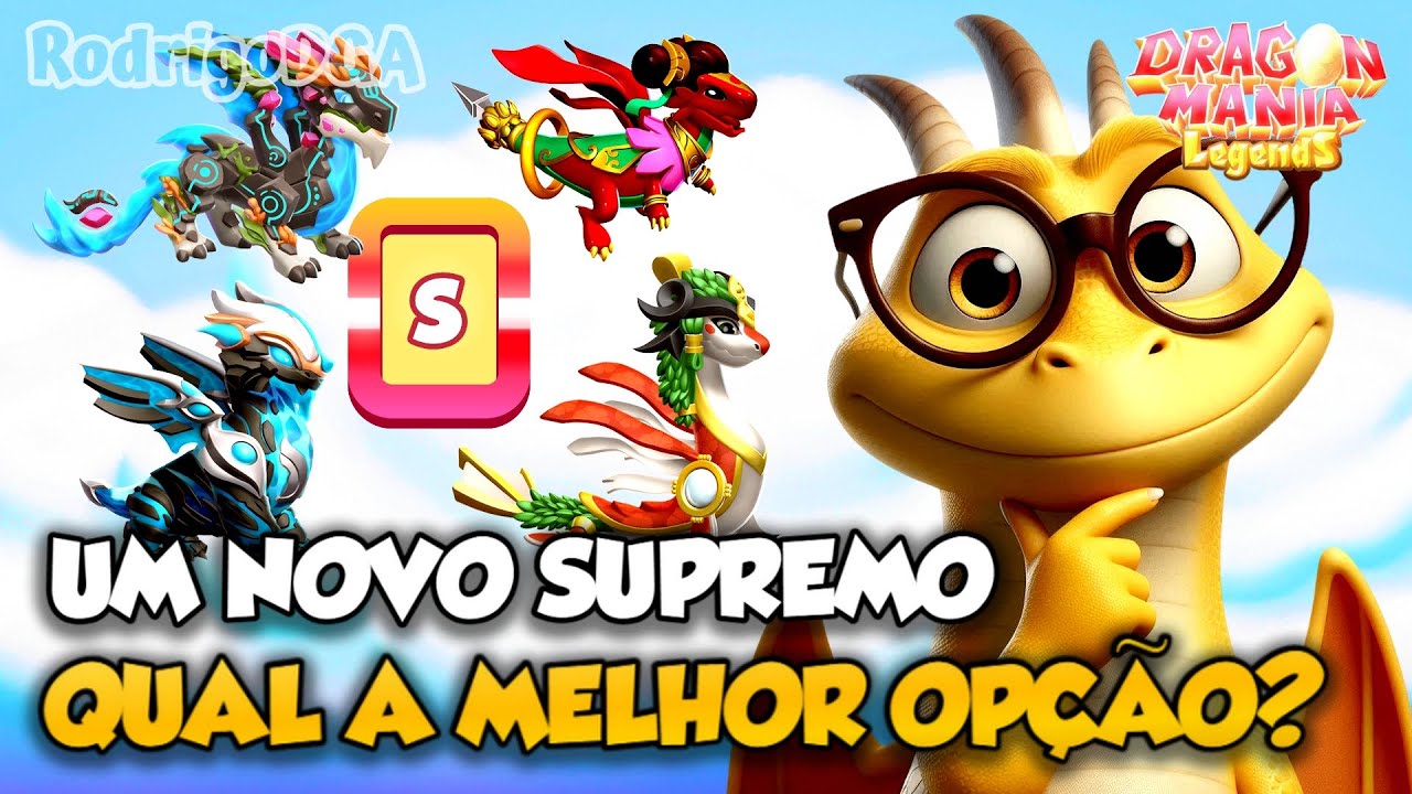 QUAL DRAGÃO ESCOLHER? COMPLETANDO MEU TRIO NO DRAGON MANIA A LENDA