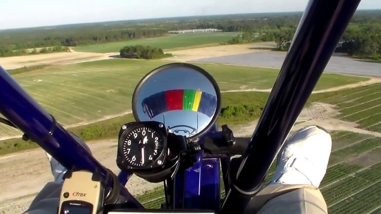 first powered parachute flight
