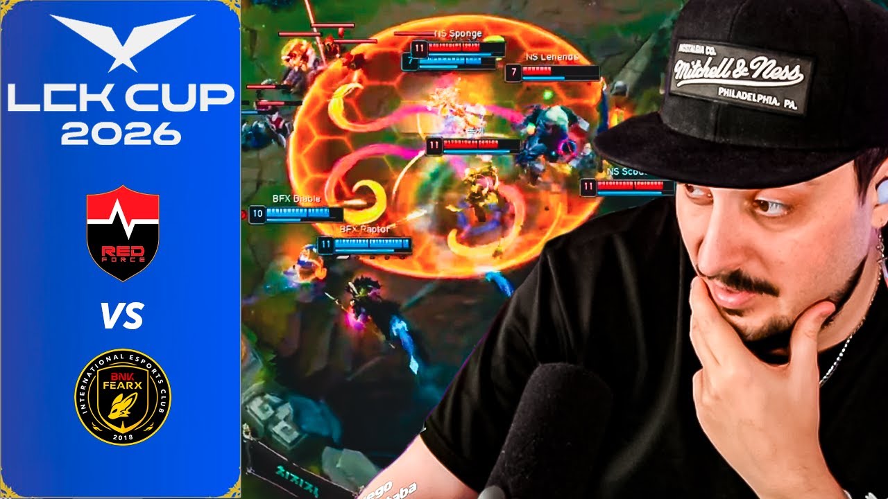 Scout vuelve a Corea tras 9 a&ntilde;os en China | NS vs BFX | LCK CUP 2026