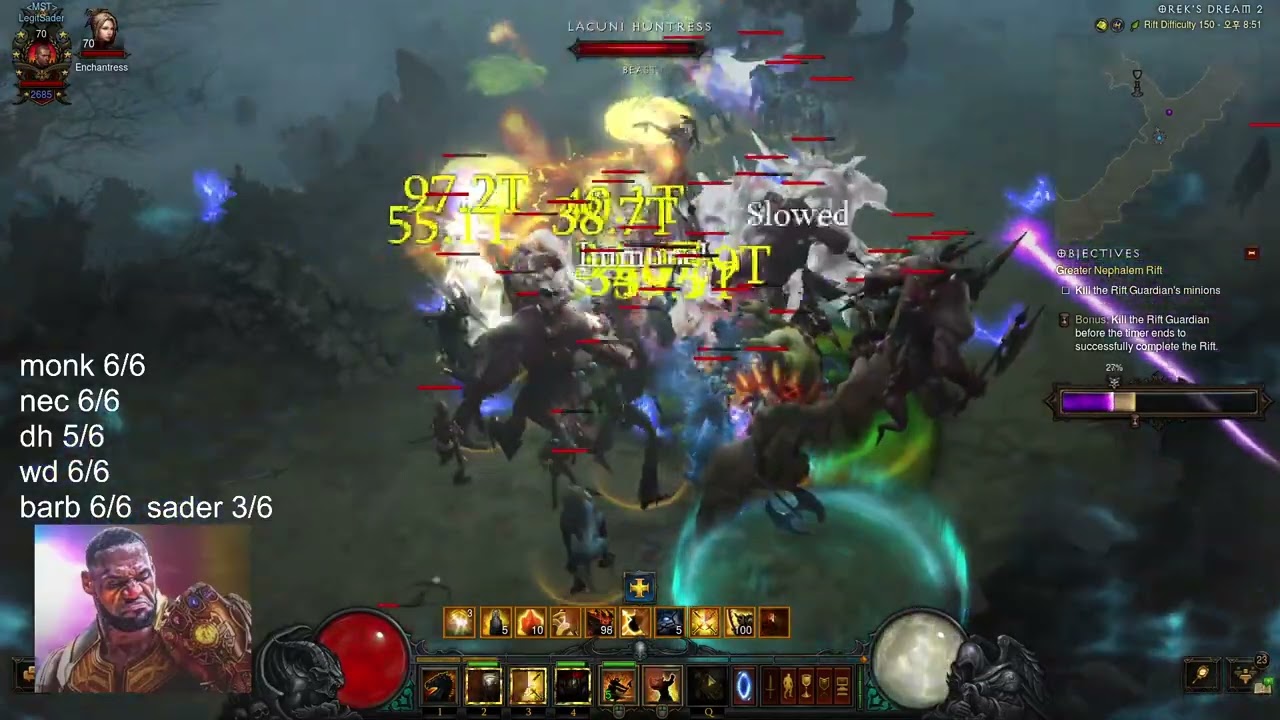 Diablo3 Season 30 all 42/42 sets done,  Roland sweep Crusader 150