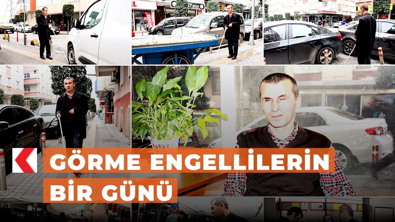 Görme engellilerin bir günü
