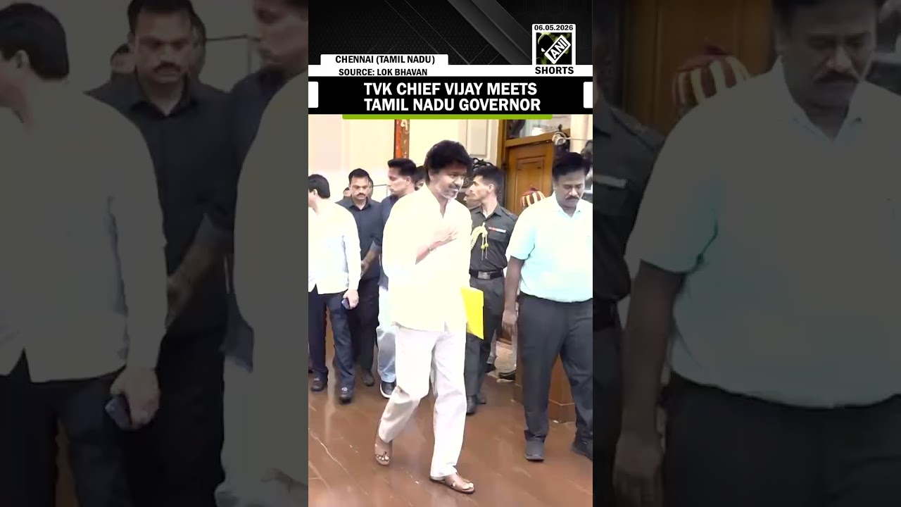 TVK Chief Vijay meets Tamil Nadu Governor Rajendra Vishwanath Arlekar in Chennai