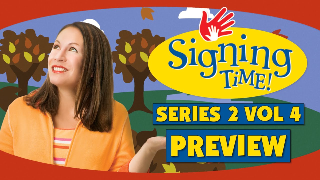 Signing Time Series Two Vol  4 Preview