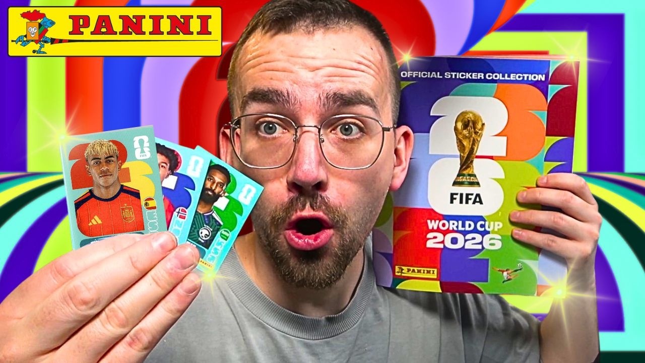 SO klebt man die neuen PANINI FIFA WORLD CUP 2026 Sticker als Panini Gott ein 😱🔥