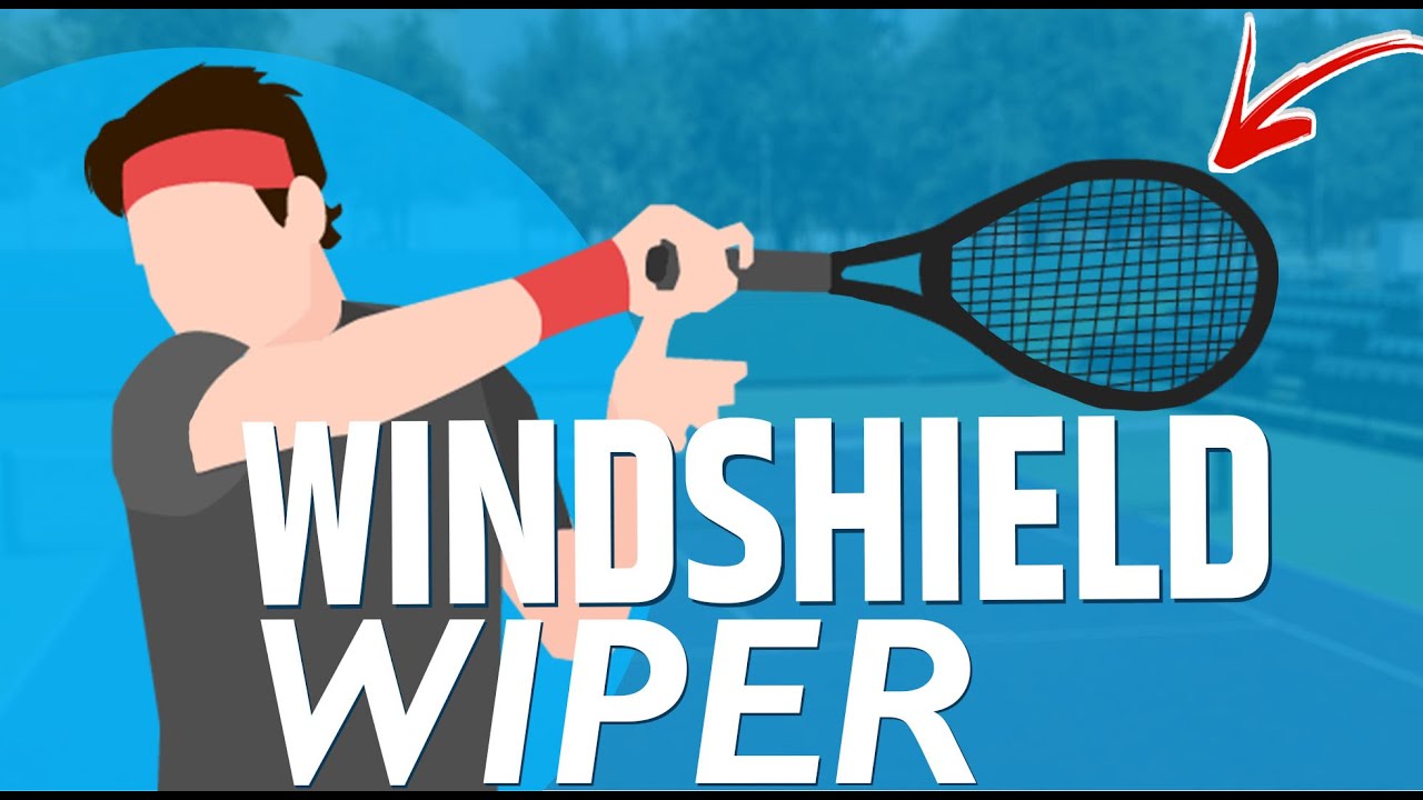 Tennis WINDSHIELD WIPER Forehand | Topspin Forehand Technique Explained