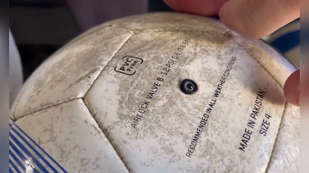 Reparación balón deportivo, parchar gratis y fácil, mantenimiento larga duración