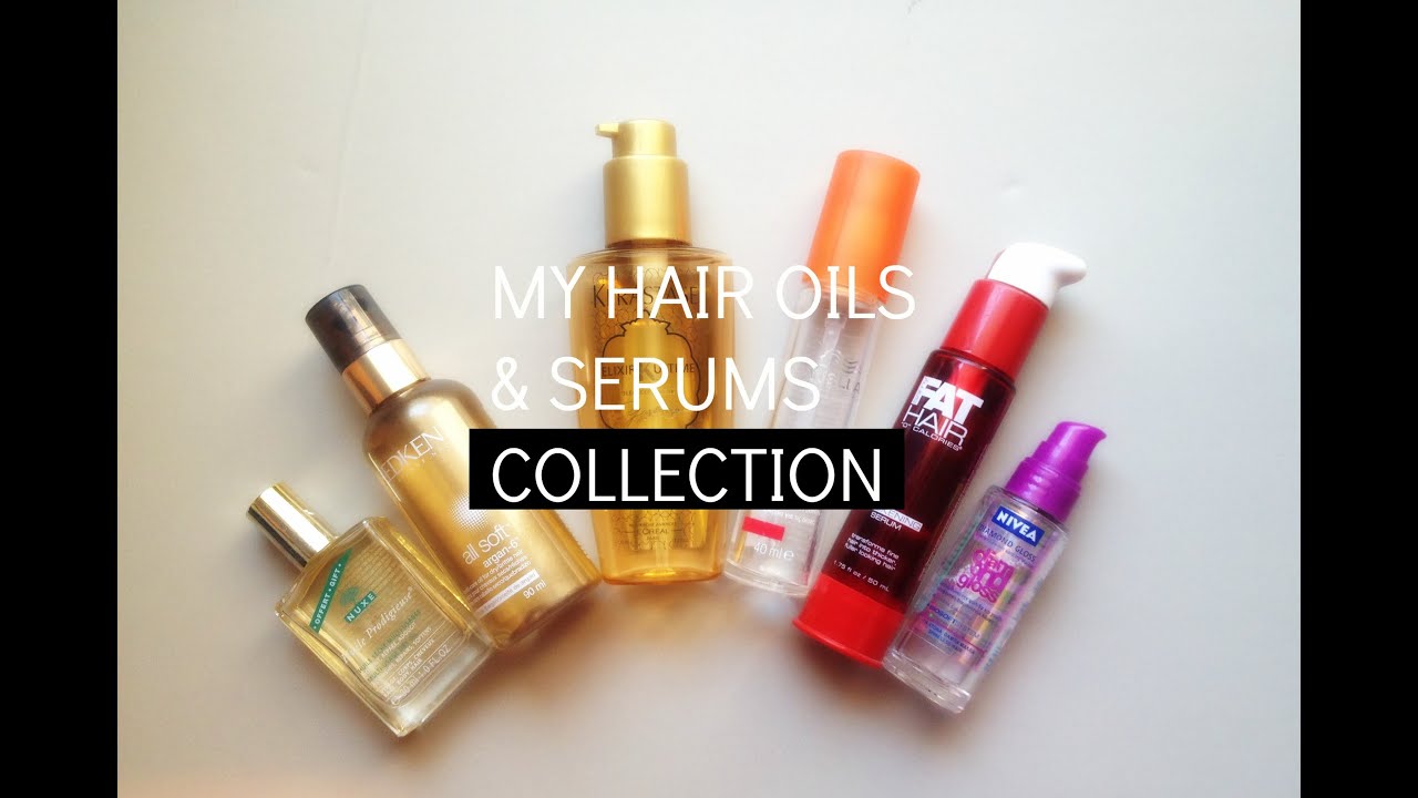 MY HAIR OILS & SERUMS COLLECTION | artemis samara