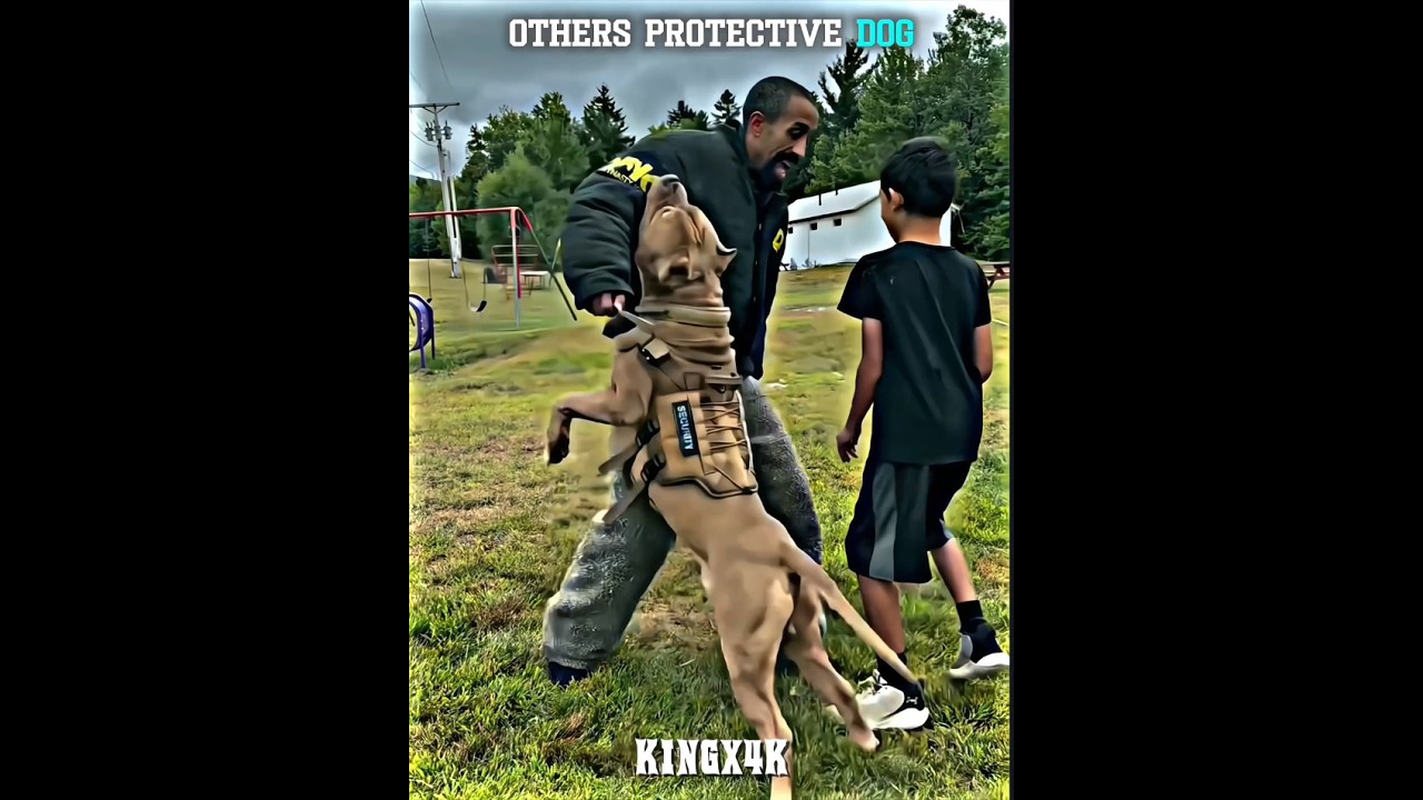 Watch the Protective Dog in Action