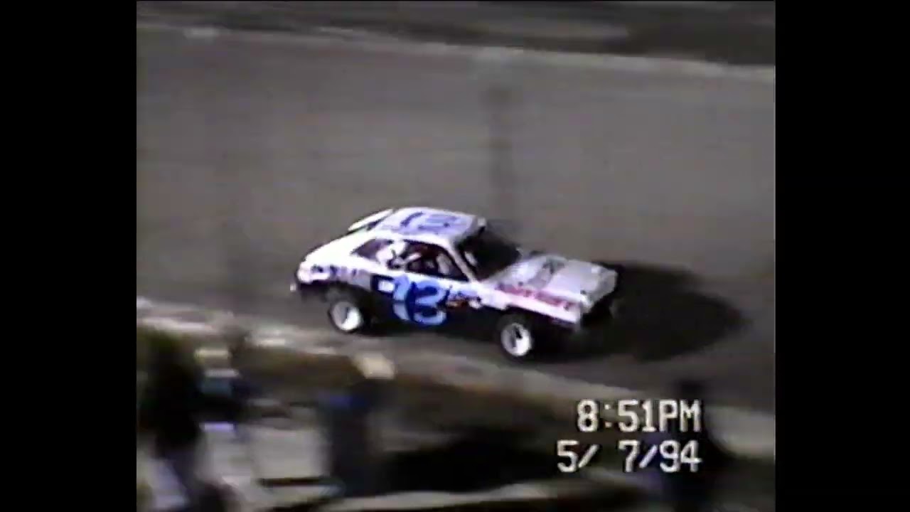 Beacon Hill Speedway Ministock #13 Mike Hinkle Heat Race 1994 05 07