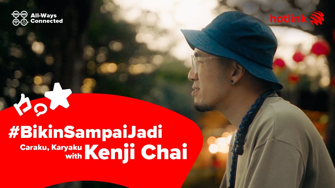 #BikinSampaiJadi Caraku, Karyaku | Street Artist Kenji Chai