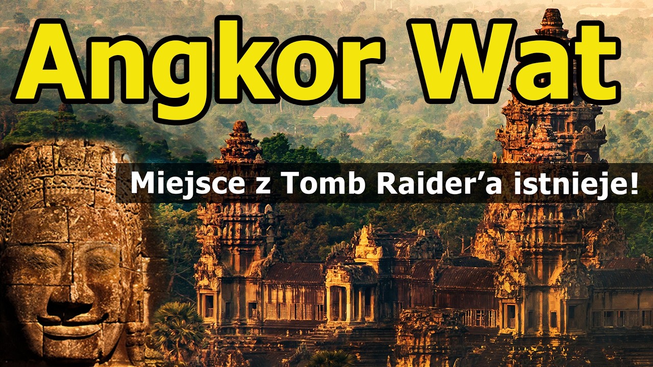 Kambodża - Angkor Wat oraz porzucone 1000 letnie miasto. Potęga dawnego Imperium Khmerskiego.