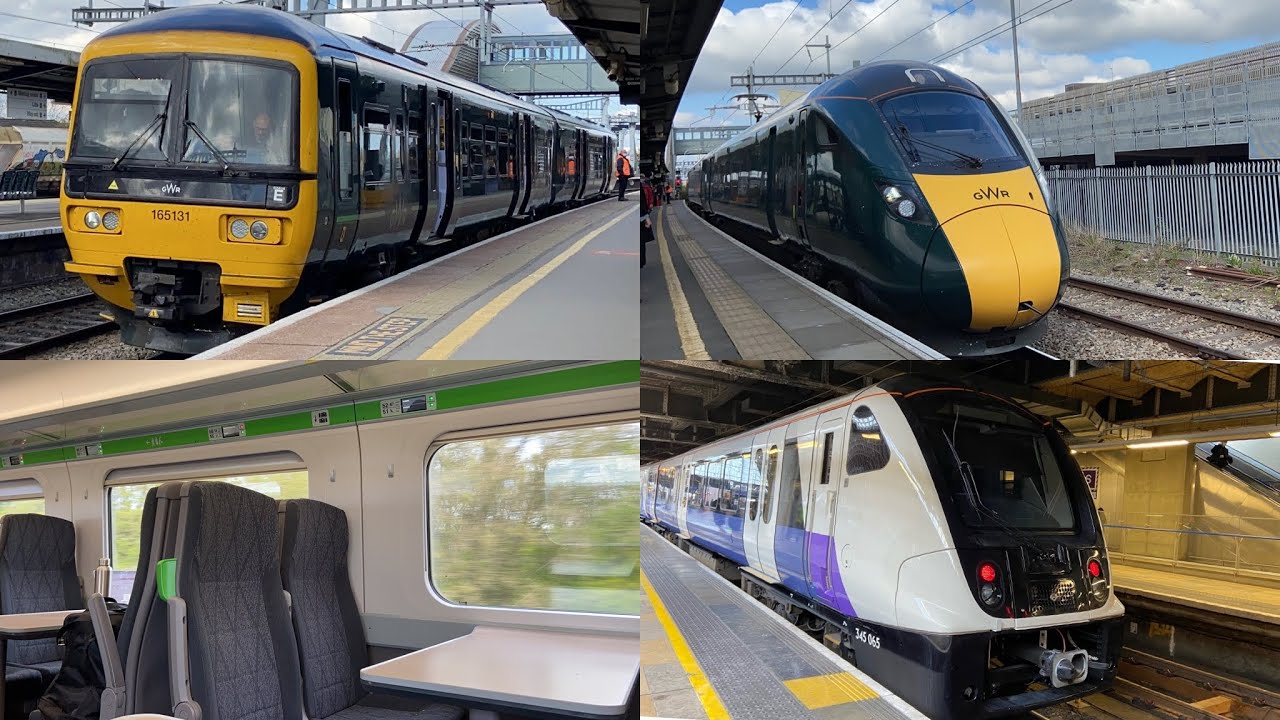 Great Western Railway | Class 800 Train Journey | Bristol Parkway - Swindon + Station Walkthroughs