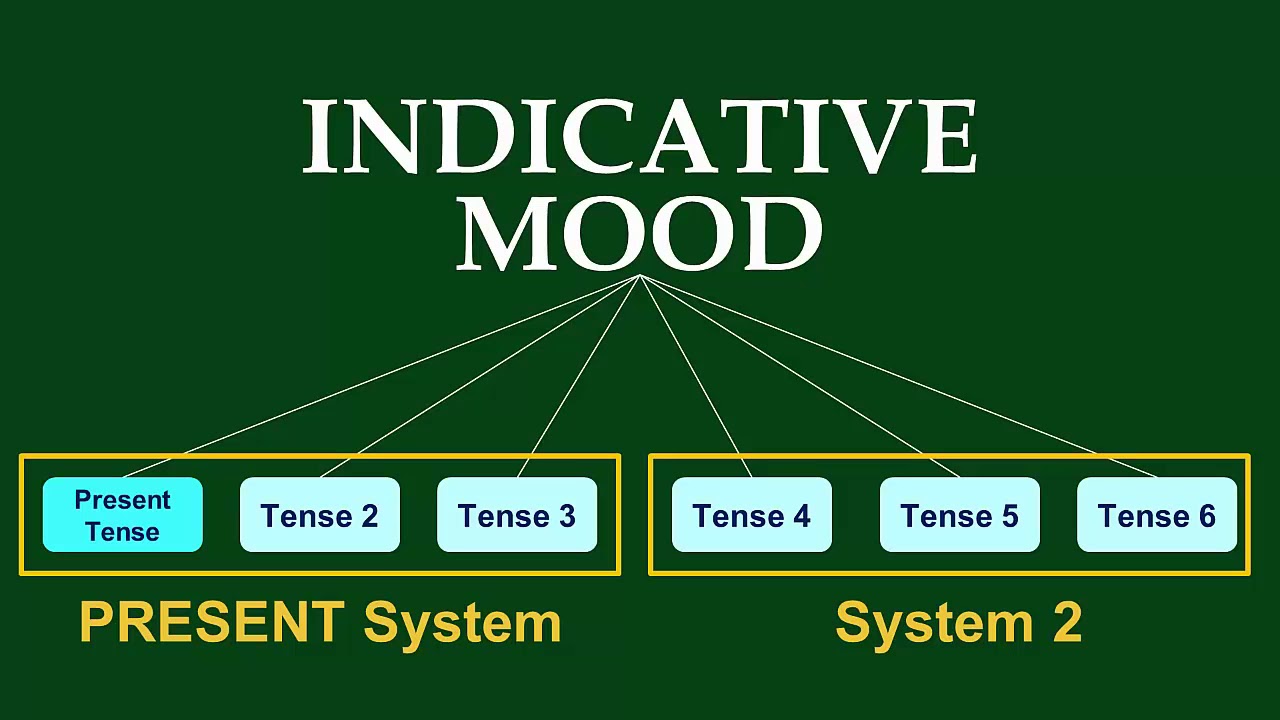 The Indicative Mood and Present System in Latin (2.4.1)
