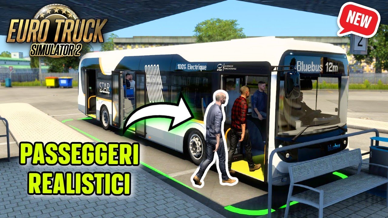 La MIGLIORE MOD REALISTICA di AUTOBUS su TRUCKERSMP ETS2