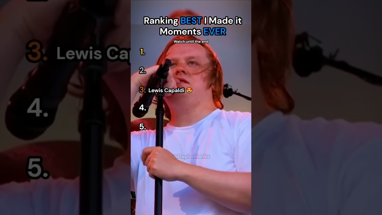 Ranking BEST I Made it Moments EVER