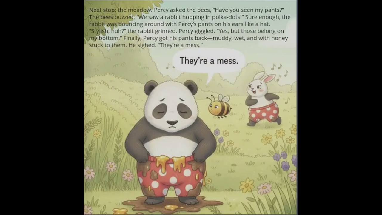 The Panda Who Lost His Pants