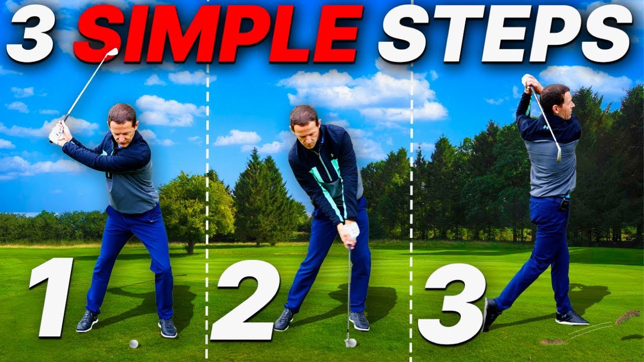 How To Strike Your Irons - Learn to COMPRESS your irons with these 3 SIMPLE GOLF TIPS