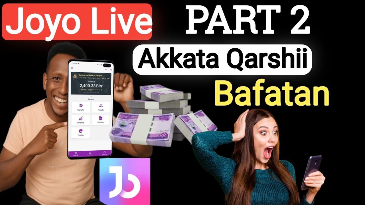 PART 2: Akkata JOYI LIVE Hojjatani Fi Qarshii Itti Bafataan | Make Money Online |