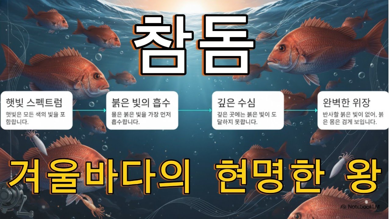 참돔, 겨울 바다의 현명한 왕