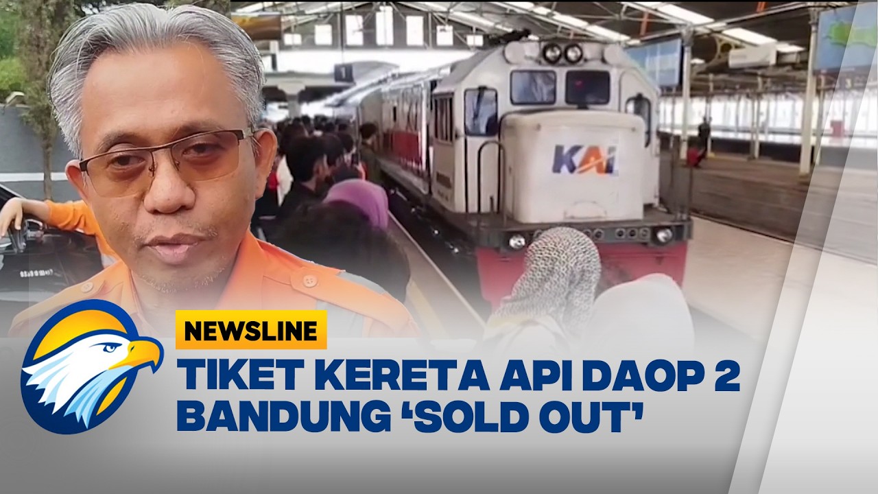 PT KAI Daop 2 Bandung Tambah Perjalanan Kereta Jelang Mudik - [Newsline]