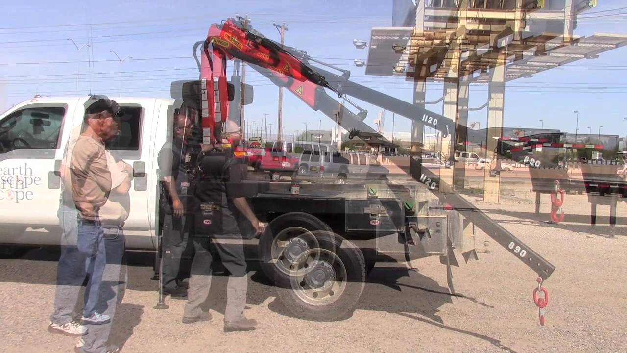 Palfinger Crane Demonstration