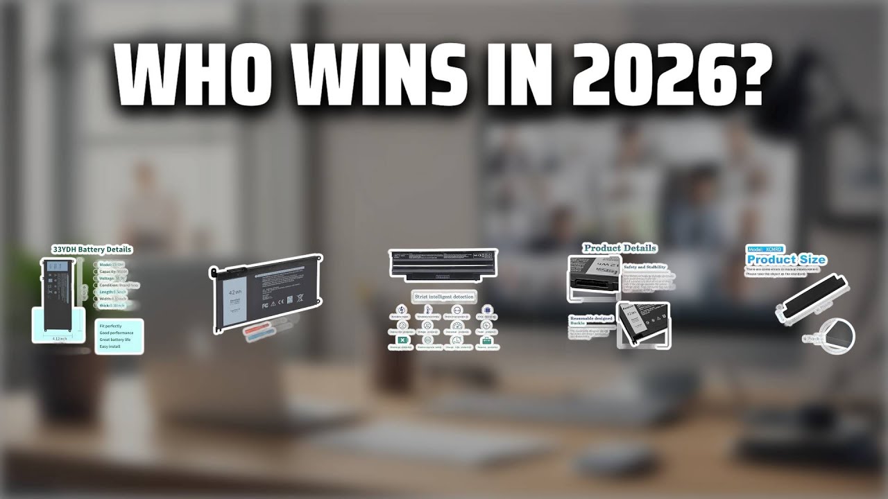 The Top 5 Best Dell Battery in 2026 - Must Watch Before Buying!
