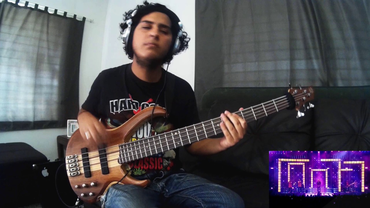 Yhousel González - Versace on the Floor (live) Bass cover