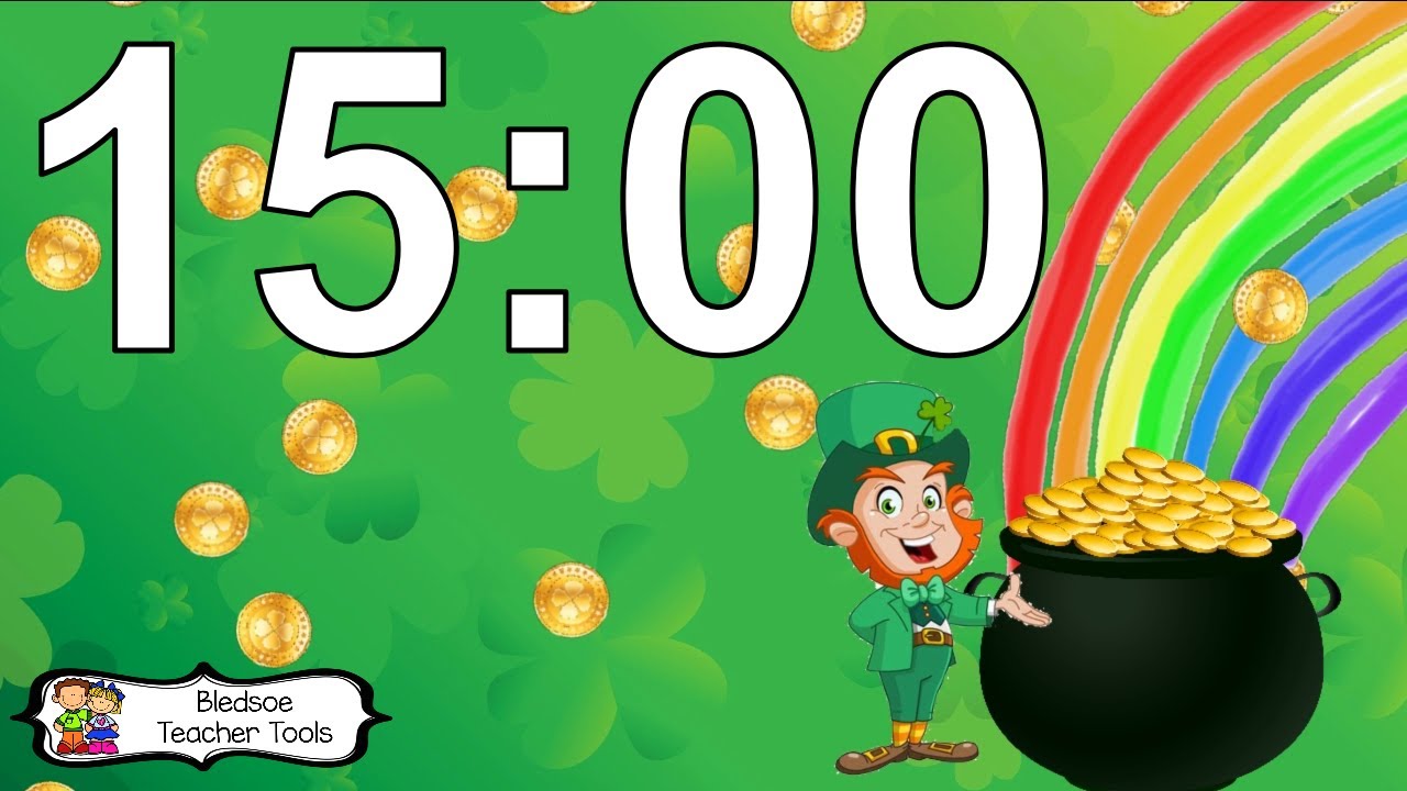 15 Minute Shamrock Timer without Music