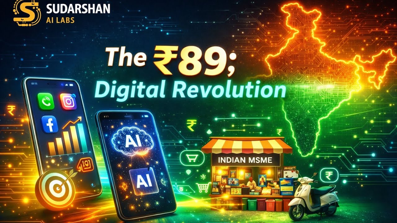 From Offline to Online — Just ₹89! | Sudarshan AI Labs | MSME Digital Revolution