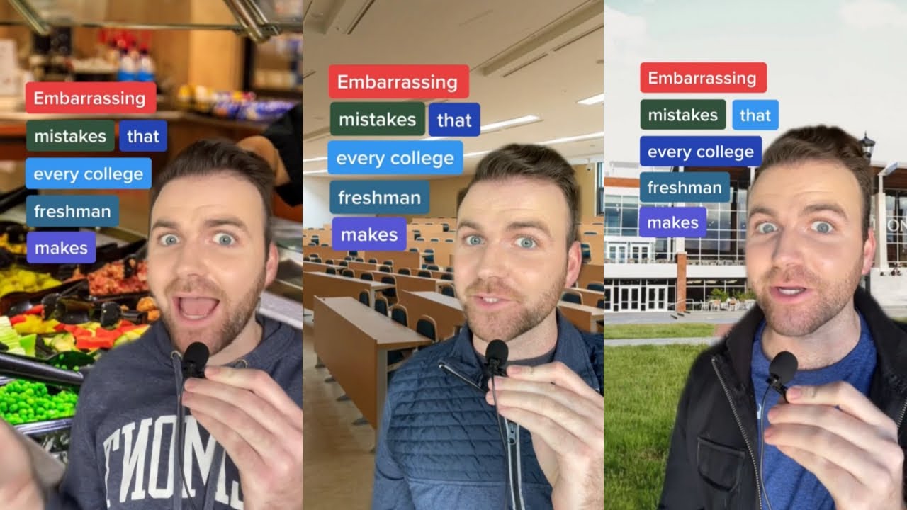 Embarrassing Mistakes Every College Freshman Makes | TikTok Compilation | scott.frenzel