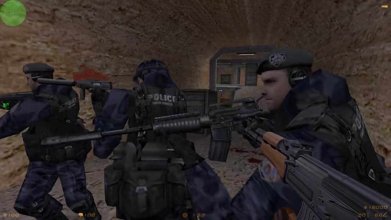 Counter-Strike 1.6 | Day 1418 | Map : de_sediment (CT)