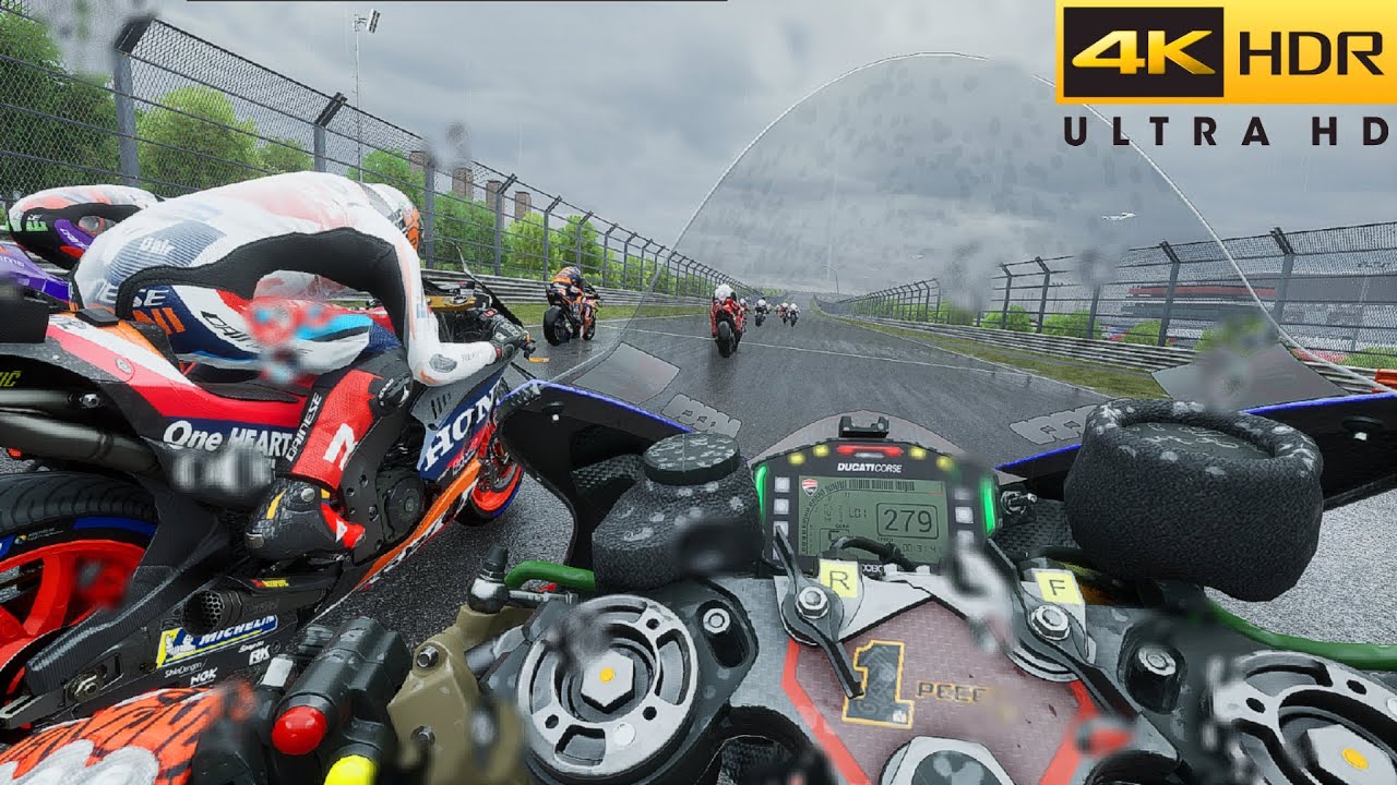MotoGP 24 - FIRST PERSON is ABSOLUTELY AMAZING! | Immersive Realistic Gameplay | 4K 60FPS HDR