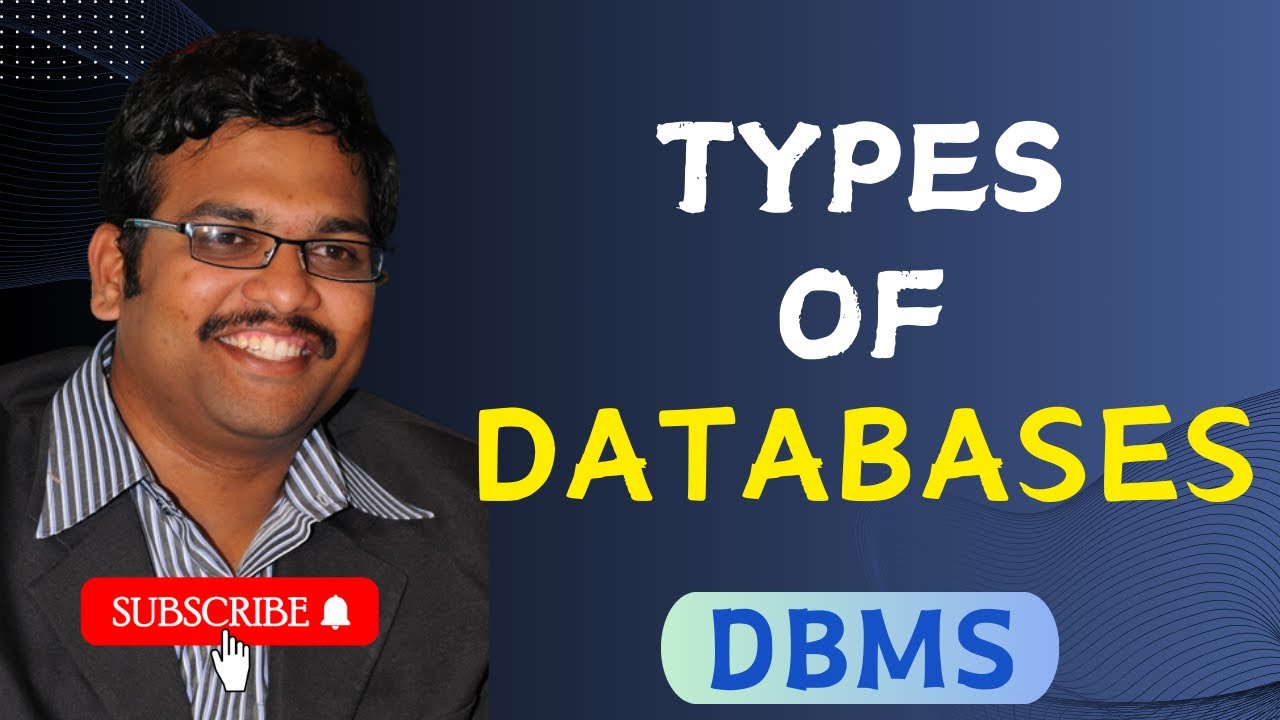 TYPES OF DATABASES - DATABASE MANAGEMENT SYSTEM
